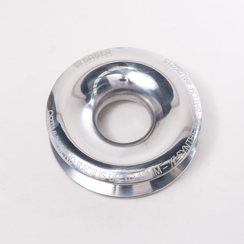 Ezy-Glide Recovery Ring (Polished Alloy) - Mick Tighe 4x4 & Outdoor-Saber Offroad-SBR-12RR--Ezy-Glide Recovery Ring (Polished Alloy)