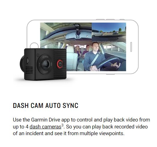 Garmin Dash Cam™ Tandem - Mick Tighe 4x4 & Outdoor-Garmin-010-02259-01--Garmin Dash Cam™ Tandem