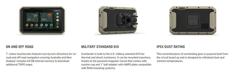 Garmin Overlander - Mick Tighe 4x4 & Outdoor-Garmin-010-02195-20--Garmin Overlander