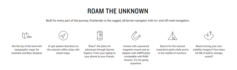 Garmin Overlander - Mick Tighe 4x4 & Outdoor-Garmin-010-02195-20--Garmin Overlander