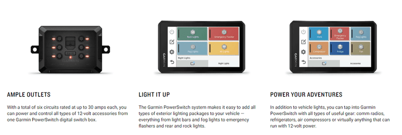 Garmin PowerSwitch™ - Mick Tighe 4x4 & Outdoor-Garmin-010-02466-00--Garmin PowerSwitch™