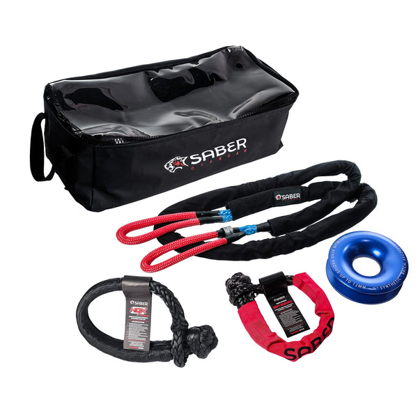 Light Weight Winch Recovery Kit - Mick Tighe 4x4 & Outdoor-Saber Offroad-SBR-WRK1--Light Weight Winch Recovery Kit
