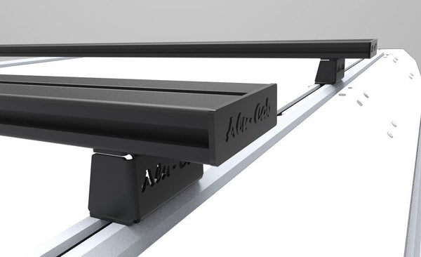Load Bars - Black - 1250mm (No Feet) to suit Alu-Cab Products - Mick Tighe 4x4 & Outdoor-Alu-Cab-AC-LB1250-B--Load Bars - Black - 1250mm (No Feet) to suit Alu-Cab Products