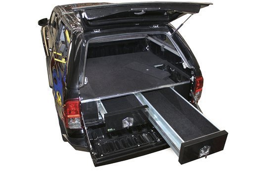 Locksafe Drawers System – Wing Kit 1000mm (GXL) to suit Toyota Landcruiser 100 Series - 3/1998 - 10/2007 - Mick Tighe 4x4 & Outdoor-Ironman 4x4-ITDW018--Locksafe Drawers System – Wing Kit 1000mm (GXL) to suit Toyota Landcruiser 100 Series - 3/1998 - 10/2007