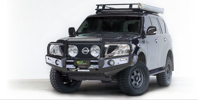 Premium Bull Bar- 60.3mm to suit Nissan Patrol Y62 2020+ - Mick Tighe 4x4 & Outdoor-Ironman 4x4-BBP084--Premium Bull Bar- 60.3mm to suit Nissan Patrol Y62 2020+