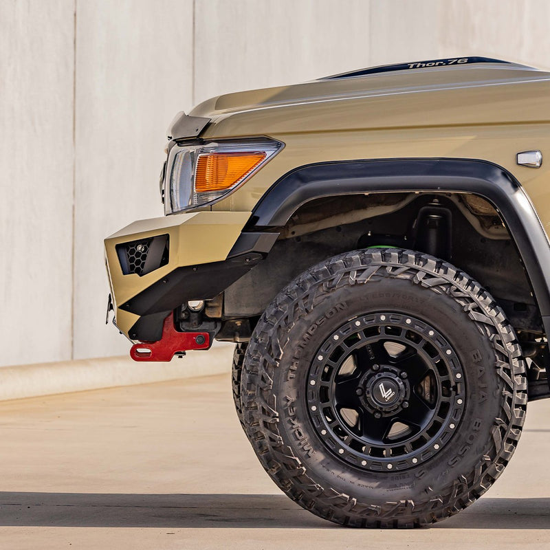 RAID BULL BAR To Suit TOYOTA LANDCRUISER 76/78/79 SERIES (Pre-Order) - Mick Tighe 4x4 & Outdoor-Ironman 4x4-BBR019--RAID BULL BAR To Suit TOYOTA LANDCRUISER 76/78/79 SERIES (Pre-Order)