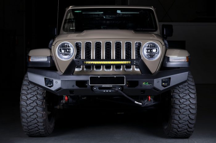 Raid Bullbar to suit Jeep Wrangler JL 2018+ - Mick Tighe 4x4 & Outdoor-Ironman 4x4-BBR077--Raid Bullbar to suit Jeep Wrangler JL 2018+