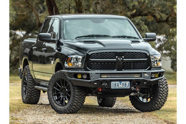 Raid Bullbar to suit RAM 1500 DS 2014 - 2019 - Mick Tighe 4x4 & Outdoor-Ironman 4x4-BBR075E--Raid Bullbar to suit RAM 1500 DS 2014 - 2019