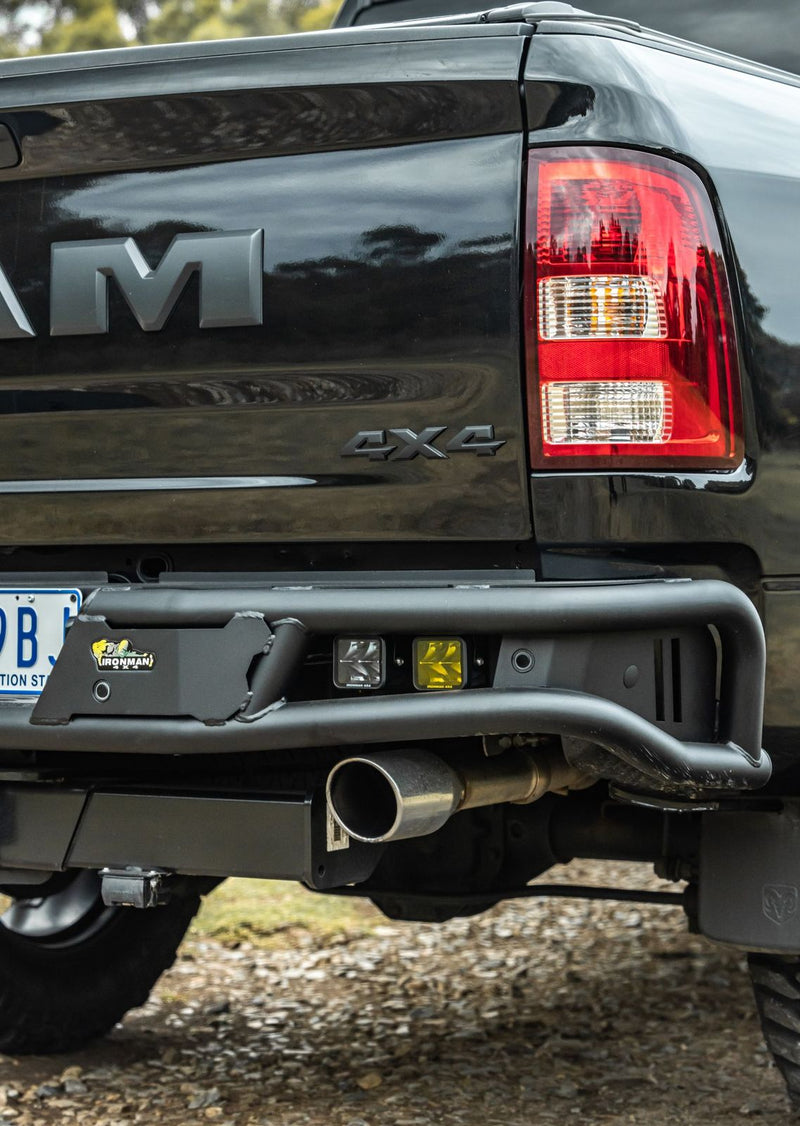 Raid Rear Bar to suit RAM 1500 DS 2014+ - Mick Tighe 4x4 & Outdoor-Ironman 4x4-RTB075AU--Raid Rear Bar to suit RAM 1500 DS 2014+