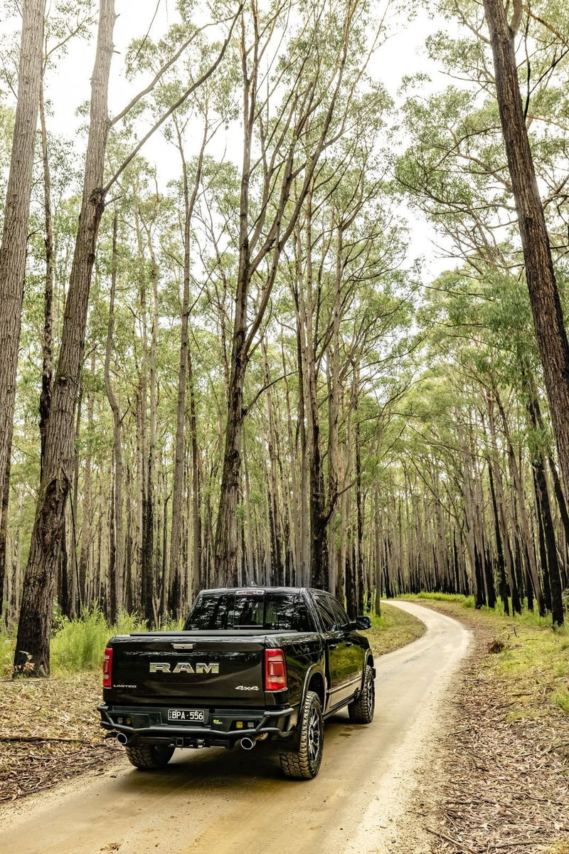 Raid Rear Bar to suit RAM 1500 DS 2014+ - Mick Tighe 4x4 & Outdoor-Ironman 4x4-RTB075AU--Raid Rear Bar to suit RAM 1500 DS 2014+