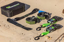 Ratchet Tie Down Kit (25mm) - Mick Tighe 4x4 & Outdoor-Ironman 4x4-IRATCHET0023--Ratchet Tie Down Kit (25mm)