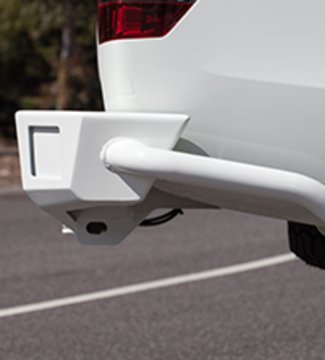 Rear Protection Towbar - Full Rear Bumper Replacement to suit Mitsubishi Triton MR 11/2018+ (NON GLS MODEL ONLY) - Mick Tighe 4x4 & Outdoor-Ironman 4x4-RTB067GLX--Rear Protection Towbar - Full Rear Bumper Replacement to suit Mitsubishi Triton MR 11/2018+ (NON GLS MODEL ONLY)