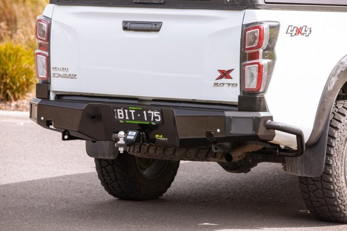 Rear Protection Towbar to suit Isuzu D-Max MY20+ 8/2019+ - Mick Tighe 4x4 & Outdoor-Ironman 4x4-RTB074--Rear Protection Towbar to suit Isuzu D-Max MY20+ 8/2019+