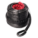 SaberPro Black Single Braided Winch Rope - 9,500KG - 30M - Mick Tighe 4x4 & Outdoor-Saber Offroad-SBR-30WR-SBLK--SaberPro Black Single Braided Winch Rope - 9,500KG - 30M