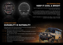 Scope 9" Driving Light | Spot or Combo - Mick Tighe 4x4 & Outdoor-Ironman 4x4-IDL0901S--Scope 9" Driving Light | Spot or Combo