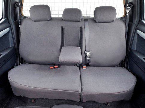 Seat Cover - Canvas Comfort - Rear to suit Nissan Navara D40 2005+ - Mick Tighe 4x4 & Outdoor-Ironman 4x4-ICSC042R--Seat Cover - Canvas Comfort - Rear to suit Nissan Navara D40 2005+