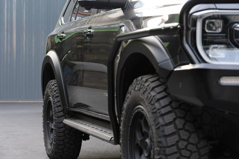 Side Steps and Rails to suit Next Gen Ford Everest 2022+ - Mick Tighe 4x4 & Outdoor-Ironman 4x4-SSR115-D--Side Steps and Rails to suit Next Gen Ford Everest 2022+