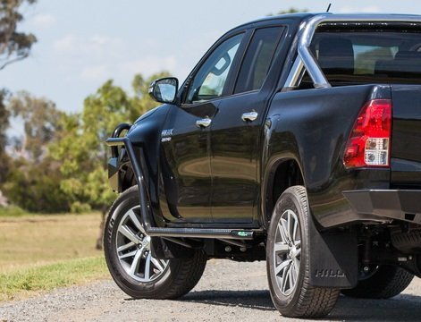 Side Steps and Rails to suit Toyota Hilux Revo 2015 - 4/2018 - Mick Tighe 4x4 & Outdoor-Ironman 4x4-SSR051--Side Steps and Rails to suit Toyota Hilux Revo 2015 - 4/2018