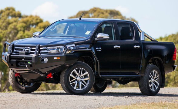 Side Steps and Rails to suit Toyota Hilux Revo 2015 - 4/2018 - Mick Tighe 4x4 & Outdoor-Ironman 4x4-SSR051--Side Steps and Rails to suit Toyota Hilux Revo 2015 - 4/2018