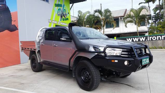 Side Steps and Rails to suit Toyota Hilux Revo 2015 - 4/2018 - Mick Tighe 4x4 & Outdoor-Ironman 4x4-SSR051--Side Steps and Rails to suit Toyota Hilux Revo 2015 - 4/2018