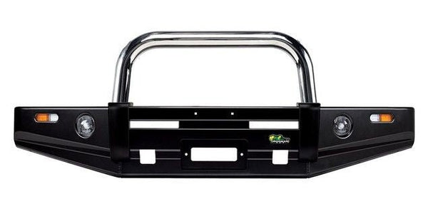 Single Loop Kit: to fit Proguard Bull Bar to suit Mitsubishi Pajero Sport 7/2019+ - Mick Tighe 4x4 & Outdoor-Ironman 4x4-BB079-SL--Single Loop Kit: to fit Proguard Bull Bar to suit Mitsubishi Pajero Sport 7/2019+