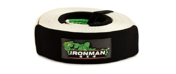 Snatch Strap 8000kg (9m x 75mm) - Mick Tighe 4x4 & Outdoor-Ironman 4x4-ISNATCH005--Snatch Strap 8000kg (9m x 75mm)