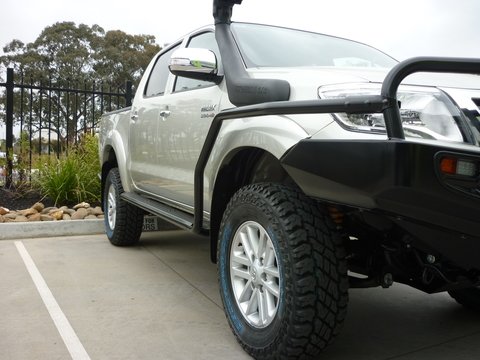 Snorkel to Suit 3L D4D TDi/4L Petrol V6 Toyota Hilux Vigo - Mick Tighe 4x4 & Outdoor-Ironman 4x4-ISNORKEL001--Snorkel to Suit 3L D4D TDi/4L Petrol V6 Toyota Hilux Vigo