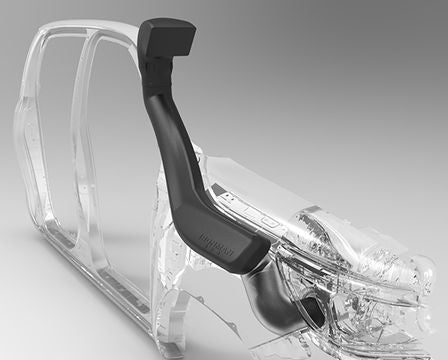 Snorkel to suit Toyota Fortuner 10/2020+ - Mick Tighe 4x4 & Outdoor-Ironman 4x4-ISNORKEL053--Snorkel to suit Toyota Fortuner 10/2020+