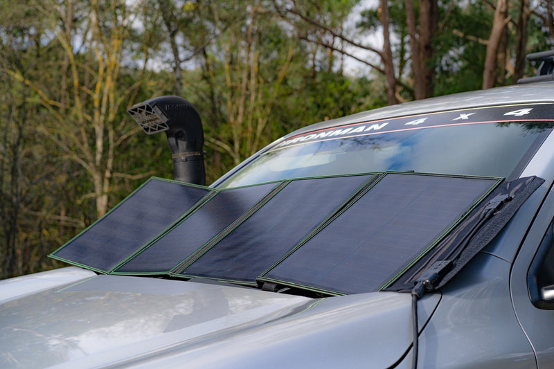 Solar Mat Panel Kit (120W) - 1430 (L) x 475 (W) x 4mm (H) - Mick Tighe 4x4 & Outdoor-Ironman 4x4-ISOLAR120--Solar Mat Panel Kit (120W) - 1430 (L) x 475 (W) x 4mm (H)