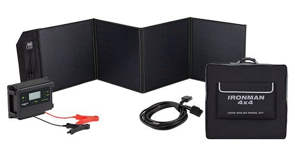 Solar Mat Panel Kit (120W) - 1430 (L) x 475 (W) x 4mm (H) - Mick Tighe 4x4 & Outdoor-Ironman 4x4-ISOLAR120--Solar Mat Panel Kit (120W) - 1430 (L) x 475 (W) x 4mm (H)