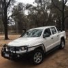 Steel Side Steps and Rails to suit Volkswagen Amarok 2011-10/2016 - Mick Tighe 4x4 & Outdoor-Ironman 4x4-SSR034--Steel Side Steps and Rails to suit Volkswagen Amarok 2011-10/2016