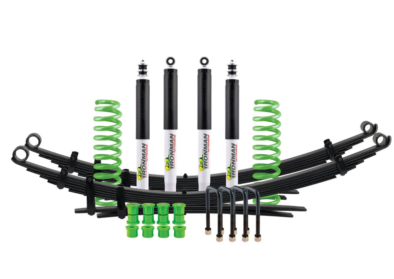 Suspension Kit - Extra Heavy - Nitro Gas to suit Toyota Landcruiser 78 Series 1999+ - Mick Tighe 4x4 & Outdoor-Ironman 4x4-TOY046DKG--Suspension Kit - Extra Heavy - Nitro Gas to suit Toyota Landcruiser 78 Series 1999+