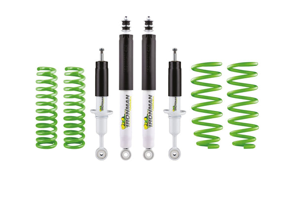 Suspension Kit - Heavy - Foam Cell to suit Toyota Prado 120 Series 4/2003 - 10/2009 (LWB / DIESEL) - Mick Tighe 4x4 & Outdoor-Ironman 4x4-TOY055CKF1--Suspension Kit - Heavy - Foam Cell to suit Toyota Prado 120 Series 4/2003 - 10/2009 (LWB / DIESEL)