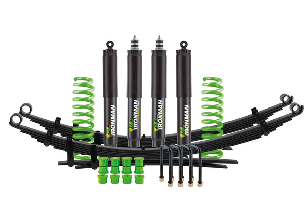 Suspension Kit - Medium - Foam Cell Pro to suit Toyota Landcruiser 78 Series 1999+ - Mick Tighe 4x4 & Outdoor-Ironman 4x4-TOY046BKP--Suspension Kit - Medium - Foam Cell Pro to suit Toyota Landcruiser 78 Series 1999+