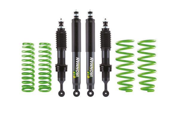 Suspension Kit - Medium - Foam Cell Pro to suit Toyota Prado 120 Series 4/2003 - 10/2009 (SWB / PETROL) - Mick Tighe 4x4 & Outdoor-Ironman 4x4-TOYO55AKP--Suspension Kit - Medium - Foam Cell Pro to suit Toyota Prado 120 Series 4/2003 - 10/2009 (SWB / PETROL)