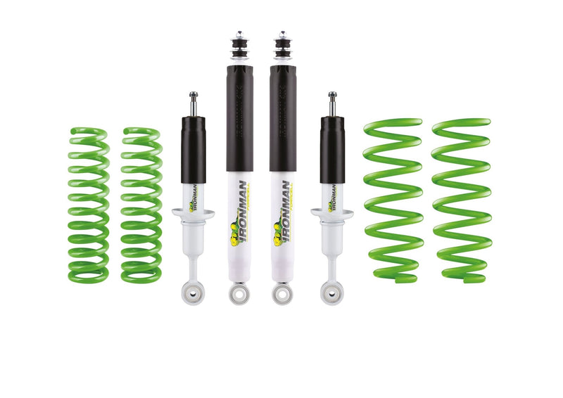 Suspension Kit - Medium - LWB - Petrol - Foam Cell to suit Toyota Prado 150 Series 12/2017+ - Mick Tighe 4x4 & Outdoor-Ironman 4x4-TOY065BKF--Suspension Kit - Medium - LWB - Petrol - Foam Cell to suit Toyota Prado 150 Series 12/2017+