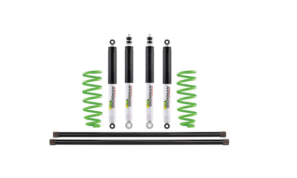 Suspension Kit - Medium - Nitro Gas - Diesel Models to suit Toyota Landcruiser 100 Series IFS 1998+ - Mick Tighe 4x4 & Outdoor-Ironman 4x4-TOY051BKG--Suspension Kit - Medium - Nitro Gas - Diesel Models to suit Toyota Landcruiser 100 Series IFS 1998+