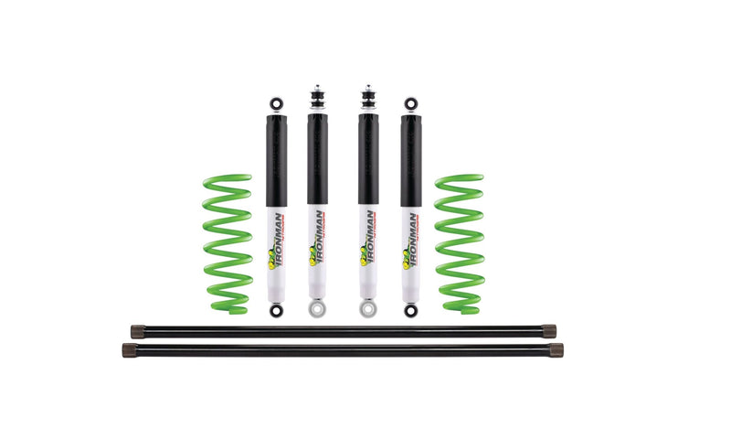 Suspension Kit - Medium - Nitro Gas - Diesel Models to suit Toyota Landcruiser 100 Series IFS 1998+ - Mick Tighe 4x4 & Outdoor-Ironman 4x4-TOY051BKG--Suspension Kit - Medium - Nitro Gas - Diesel Models to suit Toyota Landcruiser 100 Series IFS 1998+