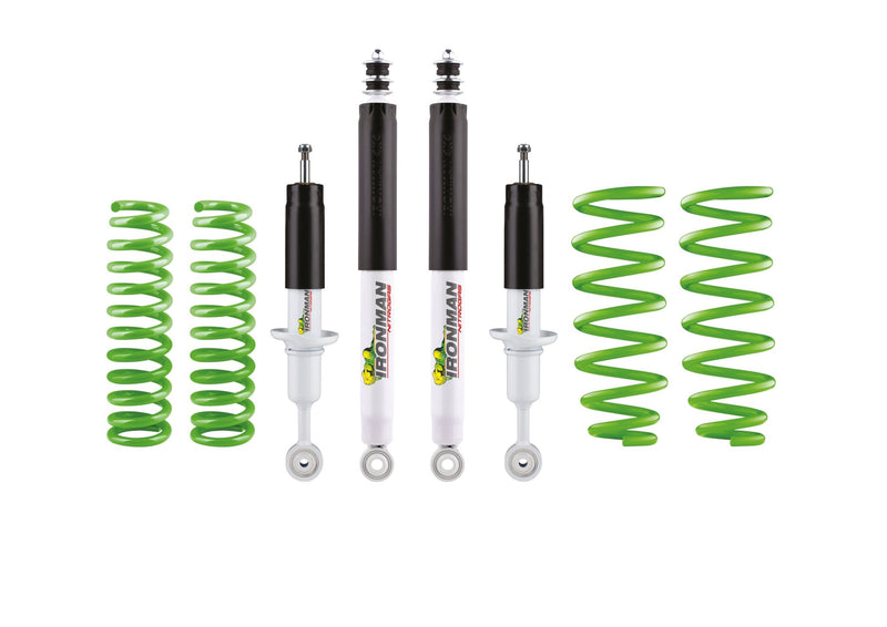 Suspension Kit – Medium – Nitro Gas to Suit Toyota Prado 120 Series 4/2003 - 10/2009 (SWB / PETROL) - Mick Tighe 4x4 & Outdoor-Ironman 4x4-TOY055AKG--Suspension Kit – Medium – Nitro Gas to Suit Toyota Prado 120 Series 4/2003 - 10/2009 (SWB / PETROL)