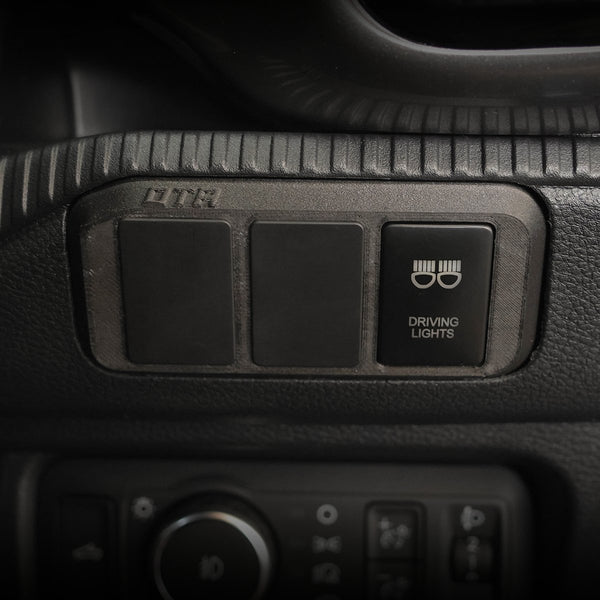 Switch Panel to suit Ford Next-Gen Ranger, Raptor & Everest (RH Dash Cupholder / Cardholder Replacement) - Mick Tighe 4x4 & Outdoor-Overland Tourers Australia-OTA-NXT-GEN-SP-01--Switch Panel to suit Ford Next-Gen Ranger, Raptor & Everest (RH Dash Cupholder / Cardholder Replacement)