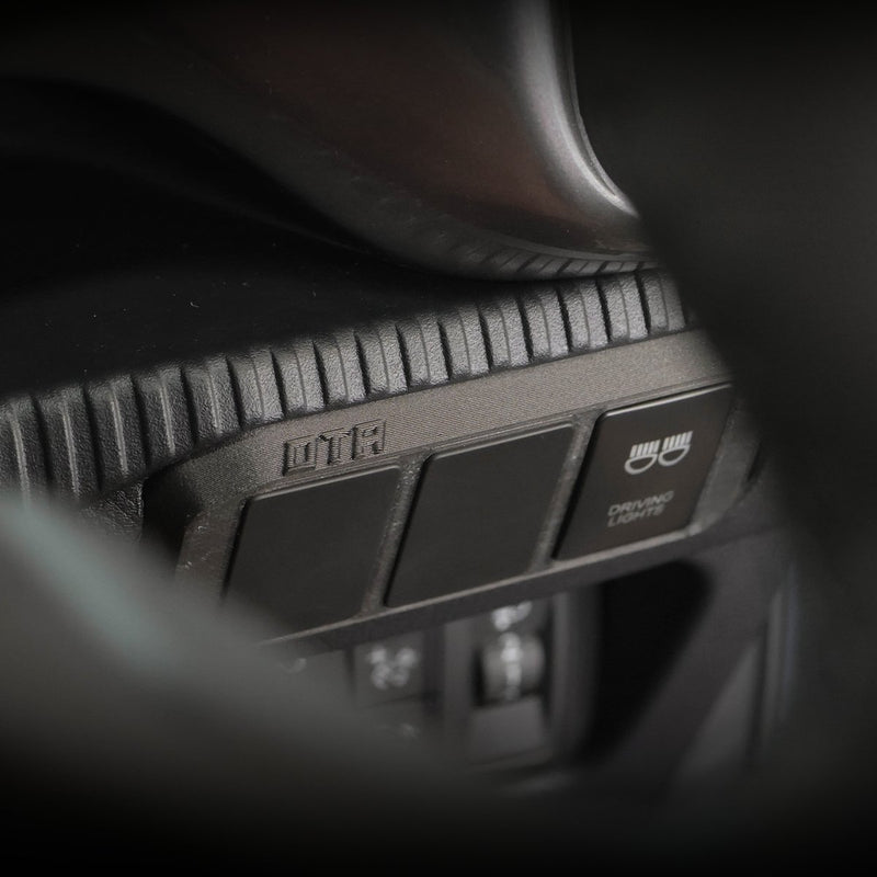 Switch Panel to suit Ford Next-Gen Ranger, Raptor & Everest (RH Dash Cupholder / Cardholder Replacement) - Mick Tighe 4x4 & Outdoor-Overland Tourers Australia-OTA-NXT-GEN-SP-01--Switch Panel to suit Ford Next-Gen Ranger, Raptor & Everest (RH Dash Cupholder / Cardholder Replacement)