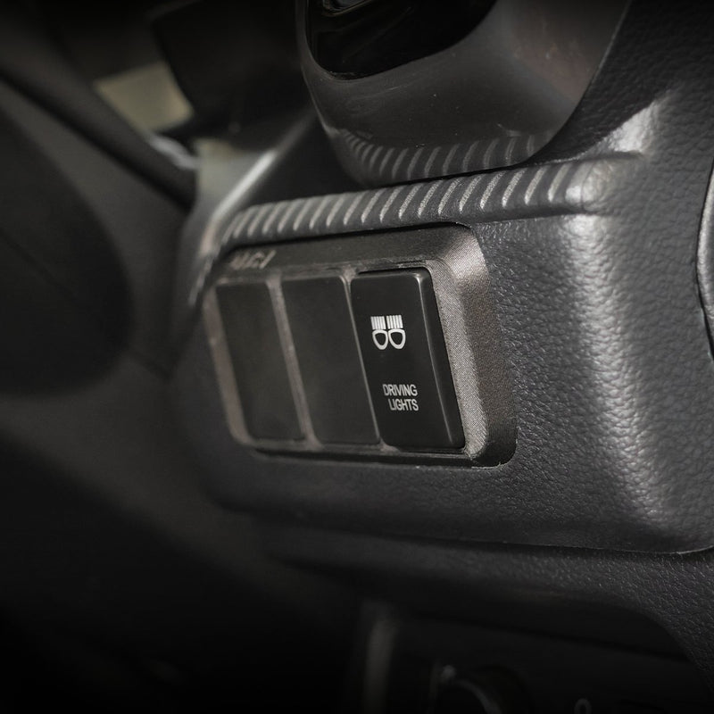 Switch Panel to suit Ford Next-Gen Ranger, Raptor & Everest (RH Dash Cupholder / Cardholder Replacement) - Mick Tighe 4x4 & Outdoor-Overland Tourers Australia-OTA-NXT-GEN-SP-01--Switch Panel to suit Ford Next-Gen Ranger, Raptor & Everest (RH Dash Cupholder / Cardholder Replacement)