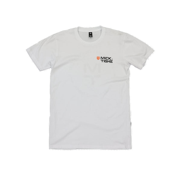 T-shirt (White) - Mick Tighe 4x4 & Outdoor-Mick Tighe 4x4 & Outdoor-OTA TSHIRT WHITE-1--T-shirt (White)