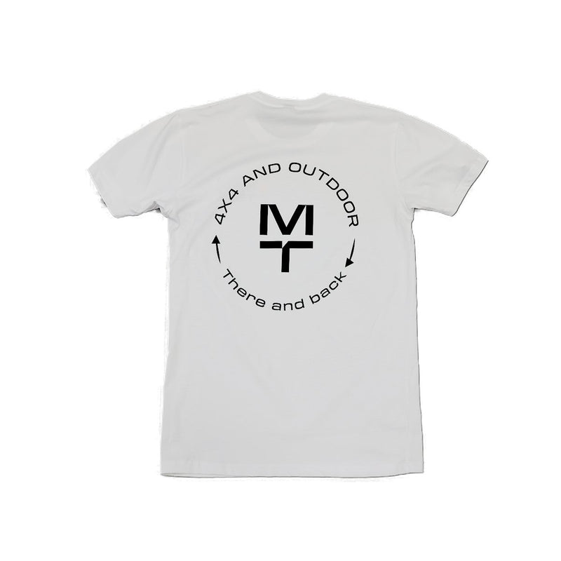 T-shirt (White) - Mick Tighe 4x4 & Outdoor-Mick Tighe 4x4 & Outdoor-OTA TSHIRT WHITE-1--T-shirt (White)