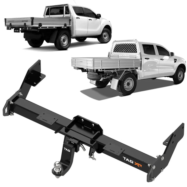 TAG 4x4 Recovery Towbar to suit Mazda BT-50 (09/2011 - 10/2020), Ford Ranger (09/2011 - 05/2022) - Mick Tighe 4x4 & Outdoor-TAG Towbars-TXR804--TAG 4x4 Recovery Towbar to suit Mazda BT-50 (09/2011 - 10/2020), Ford Ranger (09/2011 - 05/2022)