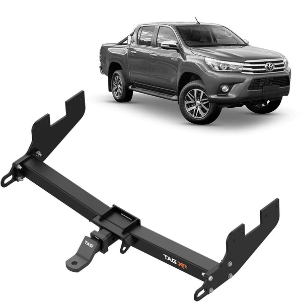 TAG 4x4 Recovery Towbar to suit Toyota Hilux (07/2015+) - Mick Tighe 4x4 & Outdoor-TAG Towbars-TXR819--TAG 4x4 Recovery Towbar to suit Toyota Hilux (07/2015+)