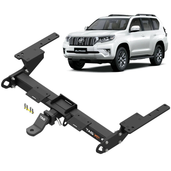 TAG 4x4 Recovery Towbar to suit Toyota Prado (08/2009 - 08/2020) - Mick Tighe 4x4 & Outdoor-TAG Towbars-TXR818--TAG 4x4 Recovery Towbar to suit Toyota Prado (08/2009 - 08/2020)
