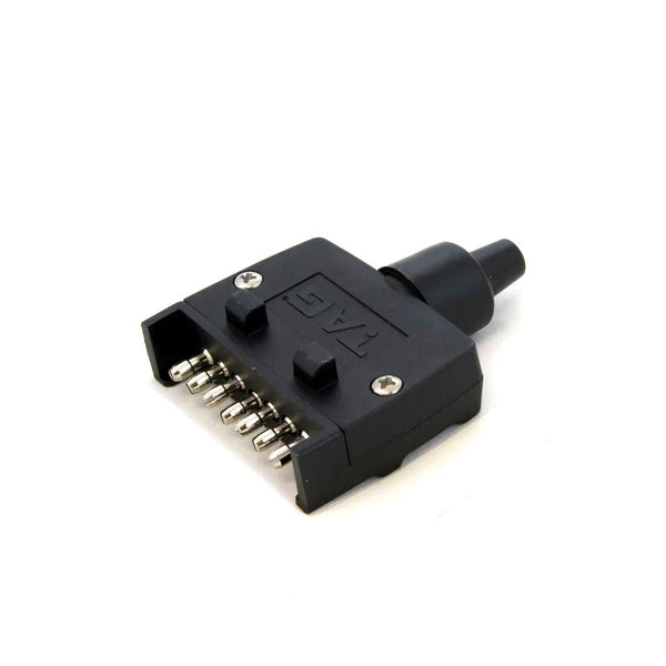 TAG 7 Pin Flat Plug - Mick Tighe 4x4 & Outdoor-TAG Towbars-UNT032BLIS--TAG 7 Pin Flat Plug