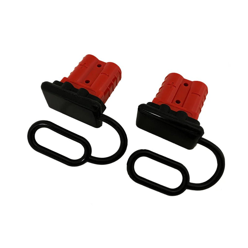 TAG Heavy Duty Connector Set (Red Anderson Plugs) with Covers - Mick Tighe 4x4 & Outdoor-TAG Towbars-UNTANDR-WC--TAG Heavy Duty Connector Set (Red Anderson Plugs) with Covers