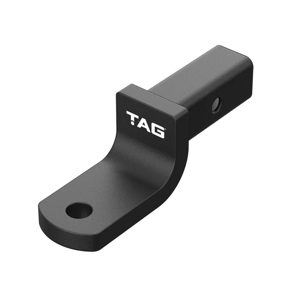 TAG Tow Ball Mount - 178mm Long, 90° Tongue Face, 50mm Square Hitch - Mick Tighe 4x4 & Outdoor-TAG Towbars-L4120--TAG Tow Ball Mount - 178mm Long, 90° Tongue Face, 50mm Square Hitch